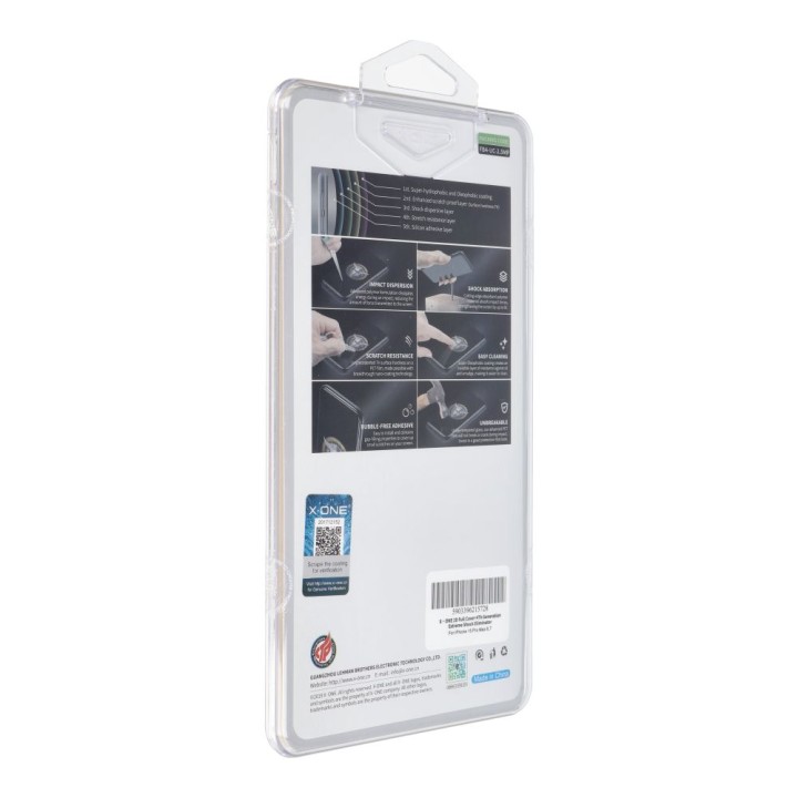 Protektor LCD для iPhone 15 PRO MAX X-One Extreme Shock Eliminator 4th gen.