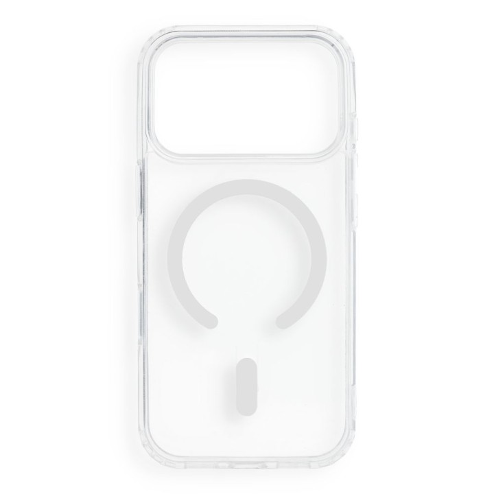 Чохол для iPhone 18 Pro / 17 Pro Drop Glue Colorful Ring Mag Cover сумісний із MagSafe білий