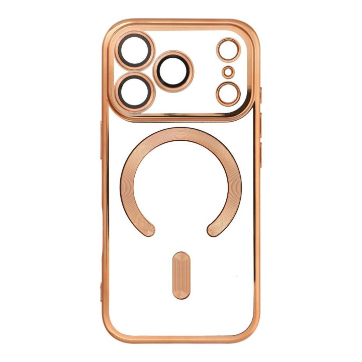 Чохол для iPhone 18 Pro / 17 Pro Electro Mag Cover сумісний із MagSafe золотий