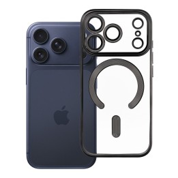 Case for iPhone 18 Pro / 17 Pro Electro Mag Cover MagSafe compatible black
