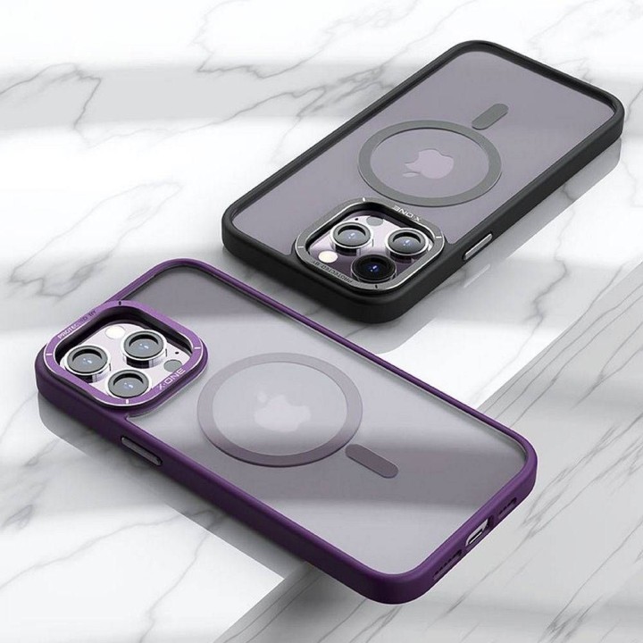 Case X-ONE Dropguard Magnetic Case Air (compatible with Magsafe) - for Apple iPhone 15 Plus black