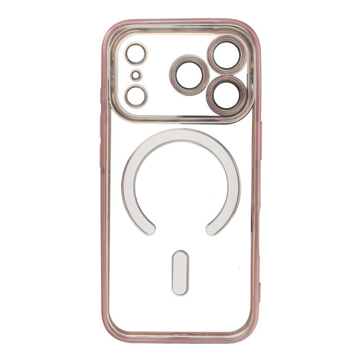 Etui na iPhone 18 Pro / 17 Pro Electro Mag Cover zgodne z MagSafe złoto różowe