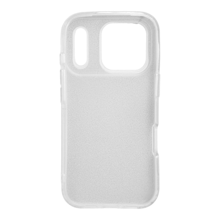 Case for iPhone 18 Pro / 17 Pro Shining silver