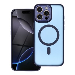 Case for iPhone 18 Pro / 17 Pro Variete Mag Cover compatible with MagSafe navy blue