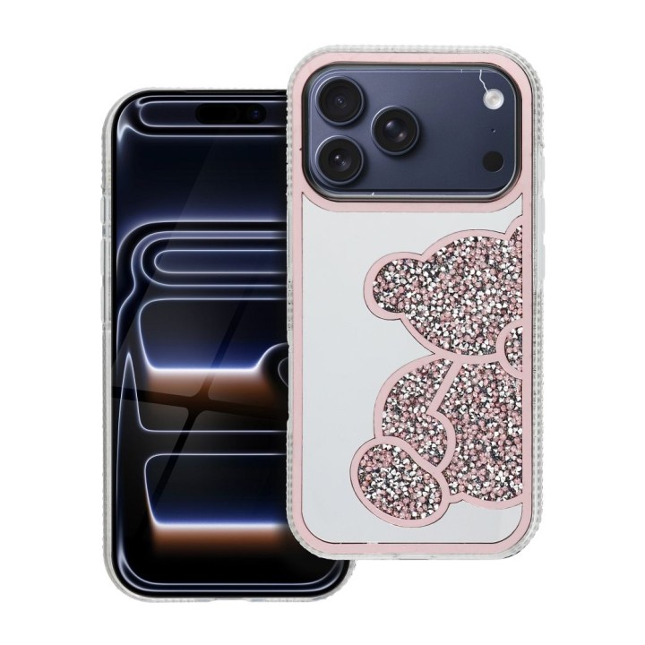 Чохол для iPhone 18 Pro / 17 Pro Teddy Bear рожевий