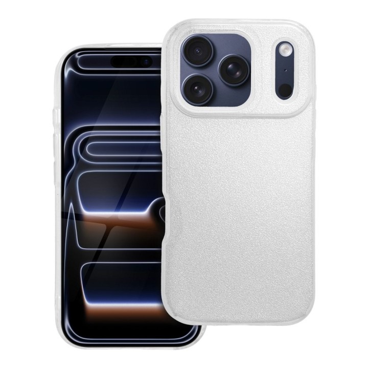 Чохол для iPhone 18 Pro / 17 Pro Shining сріблястий
