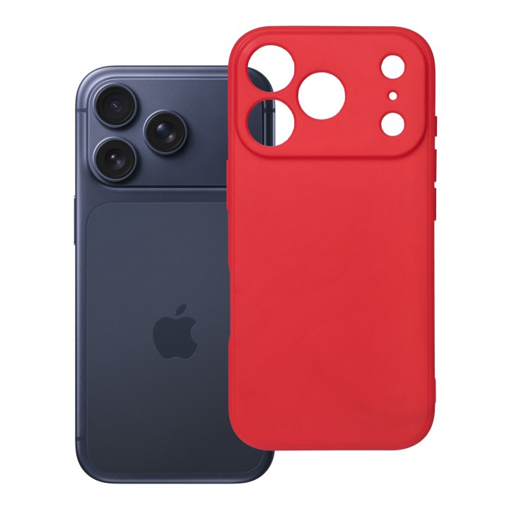 Чохол для iPhone 18 Pro / 17 Pro Soft червоний
