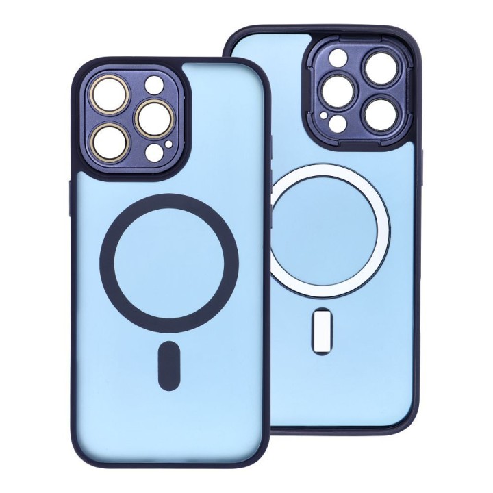 Чехол для iPhone 18 Pro / 17 Pro Variete Mag Cover совместимый с MagSafe темно-синий