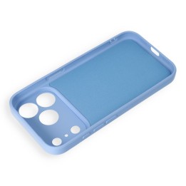 Чехол для iPhone 18 Pro / 17 Pro Silicone Ring голубой