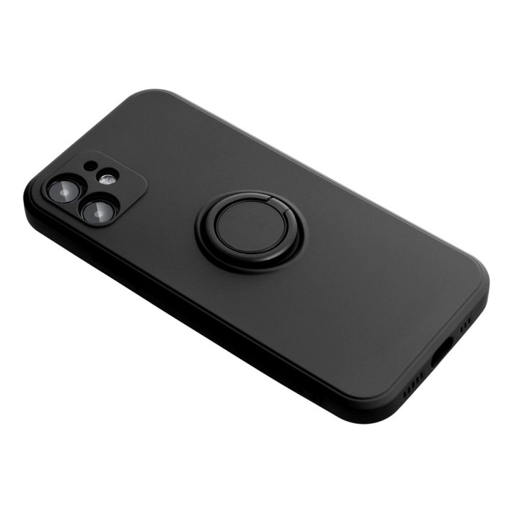 Чехол для iPhone 18 Pro / 17 Pro Silicone Ring черный