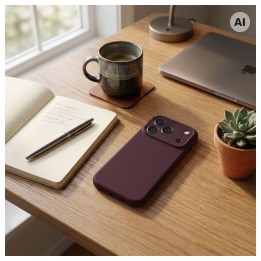 Case for iPhone 18 Pro / 17 Pro Forcell F-Protect Rubber Premium MagSafe compatible burgundy 0INT