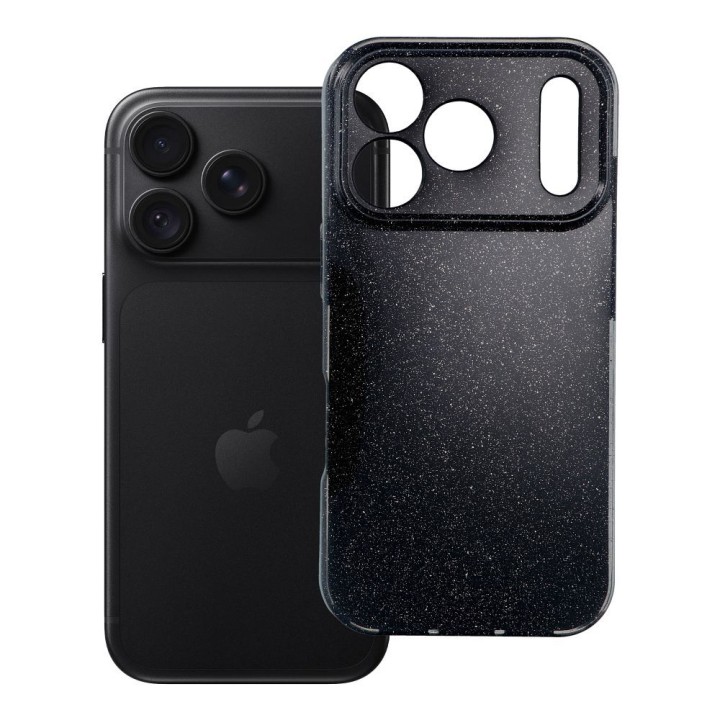 Case for iPhone 18 Pro / 17 Pro Clear Case 2 mm Blink black
