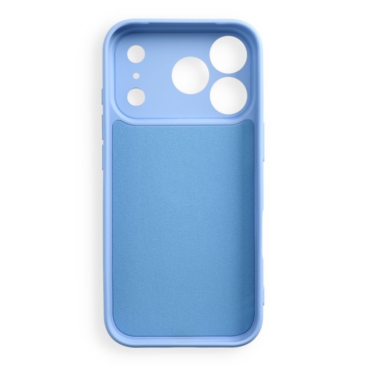 Чехол для iPhone 18 Pro / 17 Pro Silicone Ring голубой