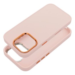 Case for iPhone 18 Pro Max / 17 Pro Max Frame powder pink