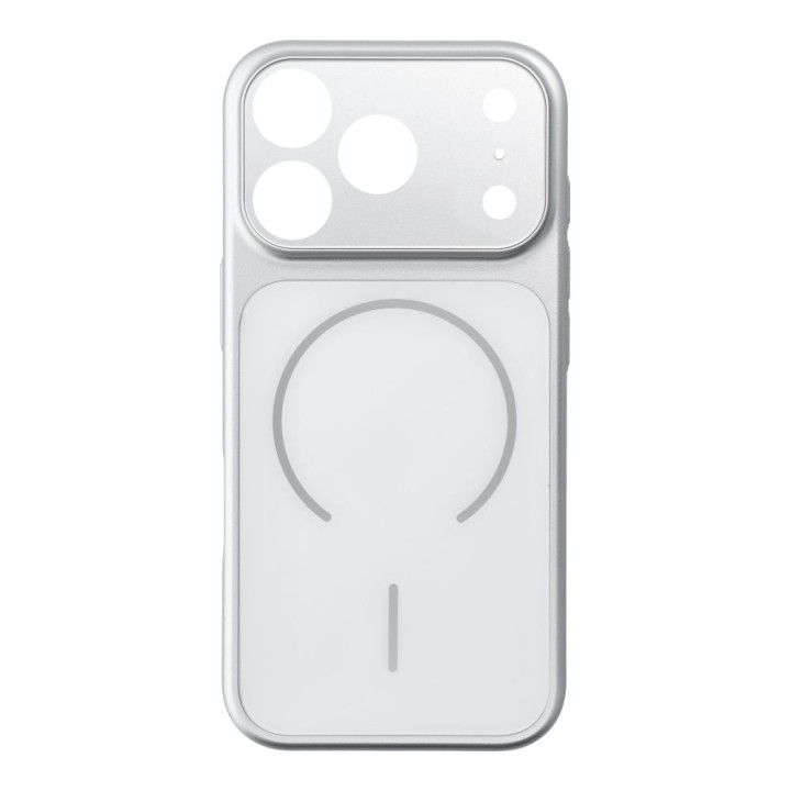 Чохол для iPhone 18 Pro / 17 Pro Make 18 сумісний з MagSafe сріблястий