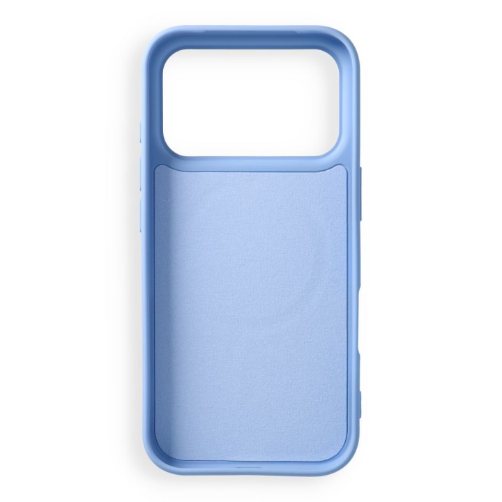 Case for iPhone 18 Pro / 17 Pro Silicone Mag Cover MagSafe compatible (big hole) light blue