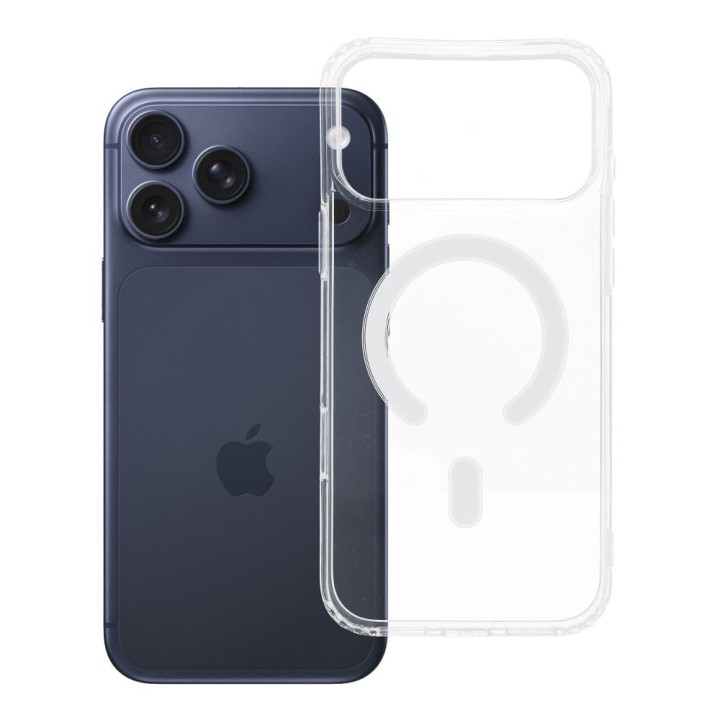 Case for iPhone 18 Pro Max / 17 Pro Max Clear Mag Cover (MID) MagSafe compatible transparent