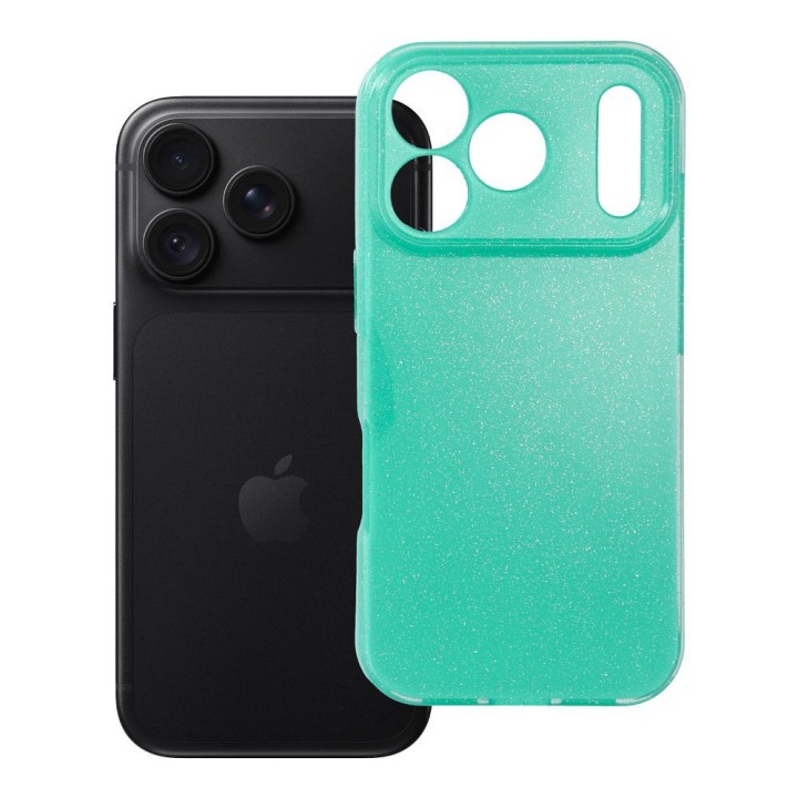 Case for iPhone 18 Pro / 17 Pro Clear Case 2 mm Blink mint