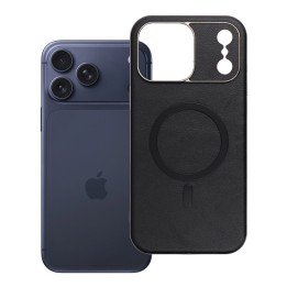 Чехол для iPhone 18 Pro Max / 17 Pro Max Gentleman Mag Cover совместимый с MagSafe черный