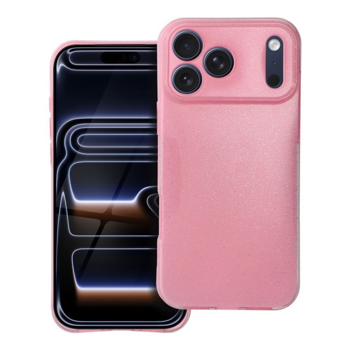 Чохол для iPhone 18 Pro Max / 17 Pro Max Clear Case 2 mm Blink рожевий