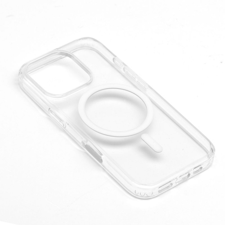 Case for iPhone 18 Pro Max / 17 Pro Max Clear Mag Cover Elite (Str / non-yellowing / Camera Control Button) compatible with MagS