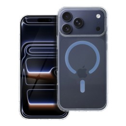 Чохол для iPhone 18 Pro Max / 17 Pro Max Drop Glue Colorful Ring Mag Cover сумісний із MagSafe блакитний