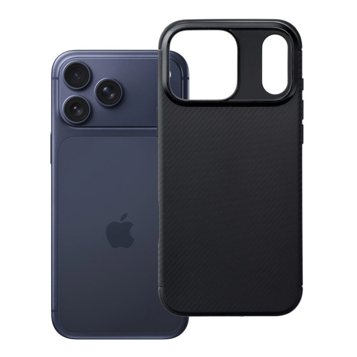 Чохол для iPhone 18 Pro Max / 17 Pro Max Carbon Premium чорний
