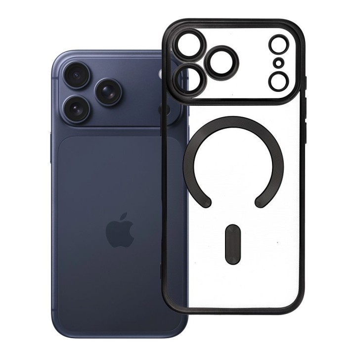 Чехол для iPhone 18 Pro Max / 17 Pro Max Electro Mag Cover совместимый с MagSafe черный