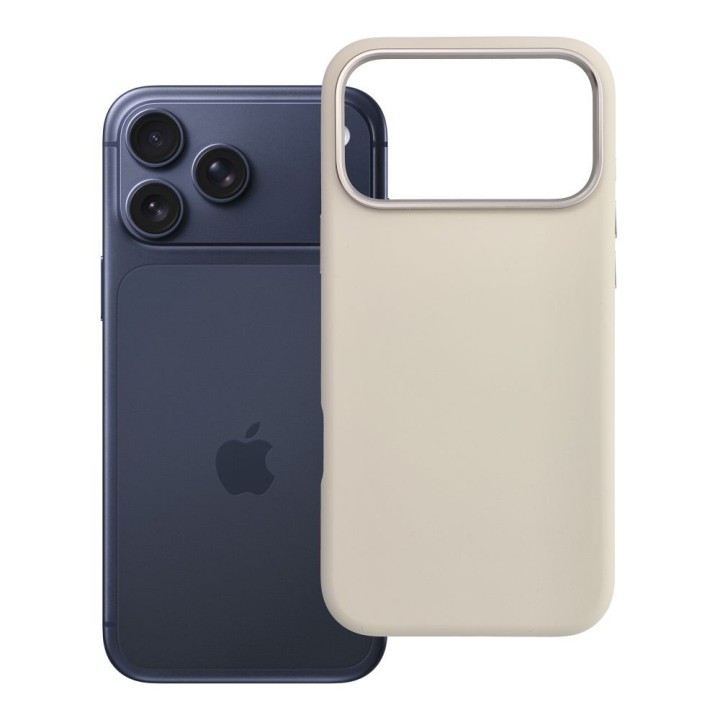Чохол для iPhone 18 Pro Max / 17 Pro Max Forcell F-Protect Frame Premium сумісний із MagSafe antique white 0INT