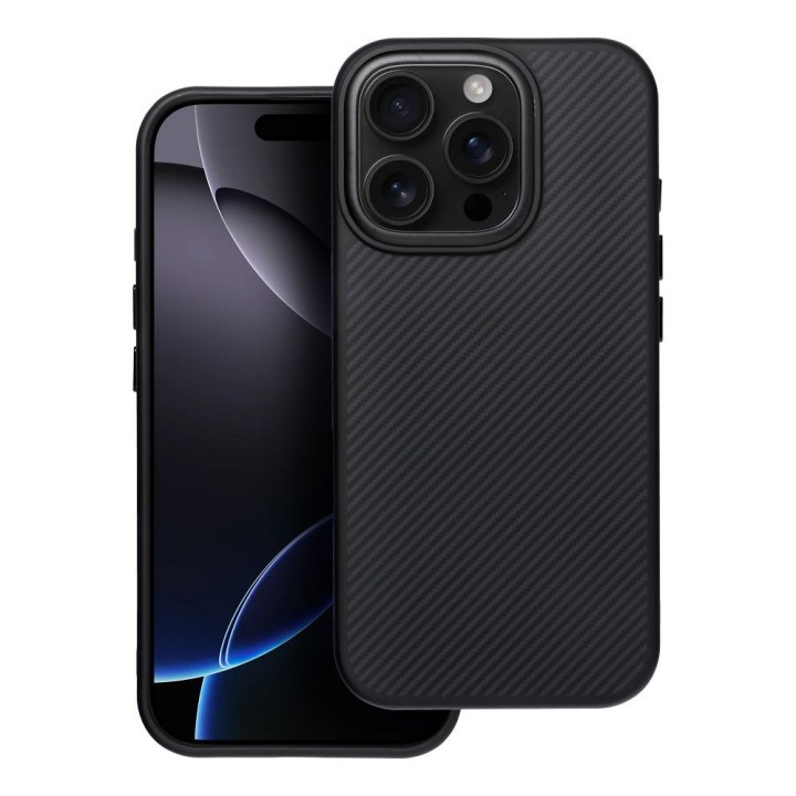 Чохол для iPhone 18 Pro Max / 17 Pro Max Carbon Elite Mag Cover сумісний із MagSafe чорний