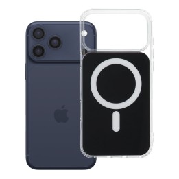 Case for iPhone 18 Pro Max / 17 Pro Max Clear Fusion Mag Cover compatible with MagSafe black