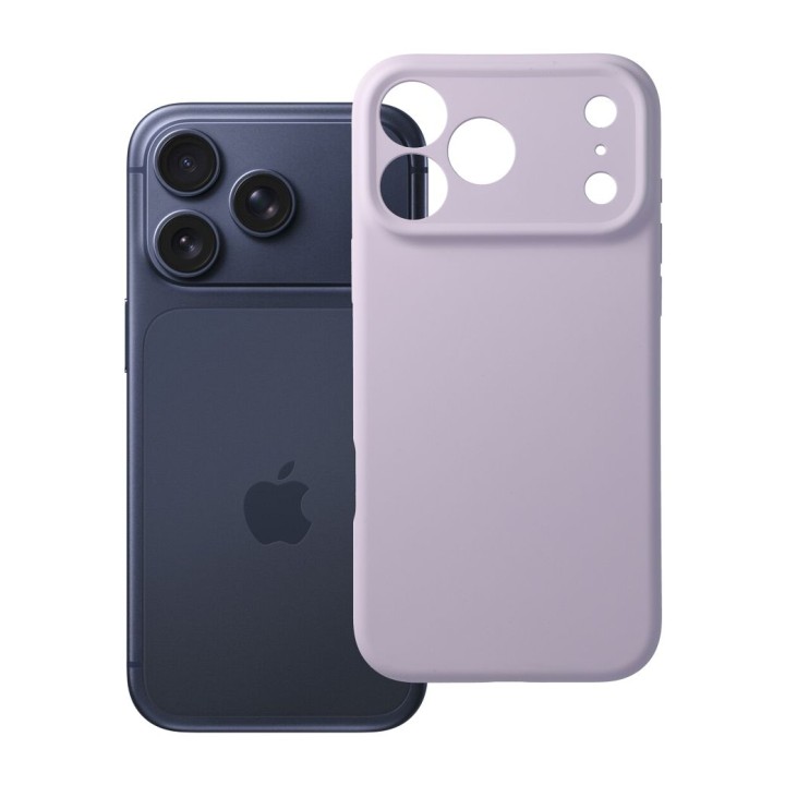 Case for iPhone 18 Pro Max / 17 Pro Max Forcell F-Protect Rubber Premium compatible with MagSafe violet-pink 0INT