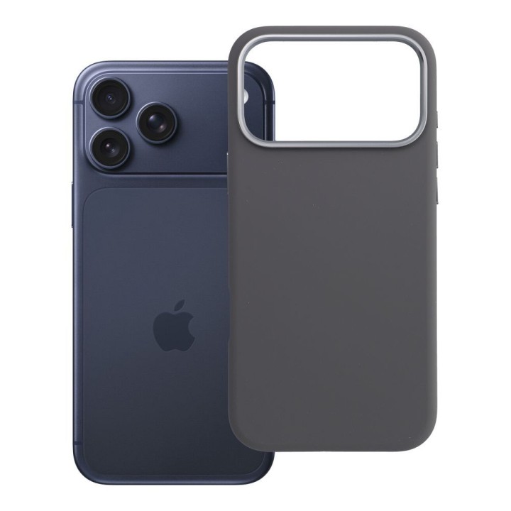 Чохол для iPhone 18 Pro Max / 17 Pro Max Forcell F-Protect Frame Premium сумісний з MagSafe сірий 0INT