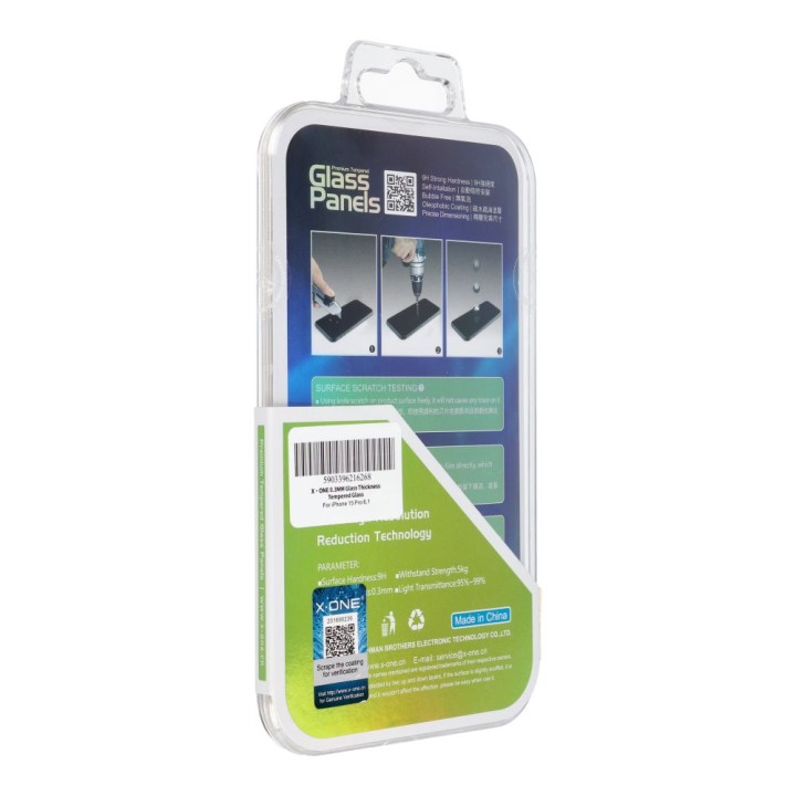 Tempered glass for iPhone 15 PRO X-One 0,3mm