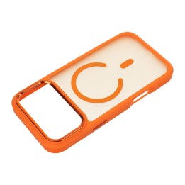 Etui na iPhone 18 Pro Max / 17 Pro Max Forcell F-Protect Smoke Hybrid Premium zgodne z MagSafe orange 0INT