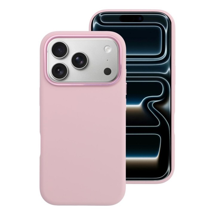 Case for iPhone 18 Pro Max / 17 Pro Max Forcell F-Protect Frame Premium compatible with MagSafe pink 0INT
