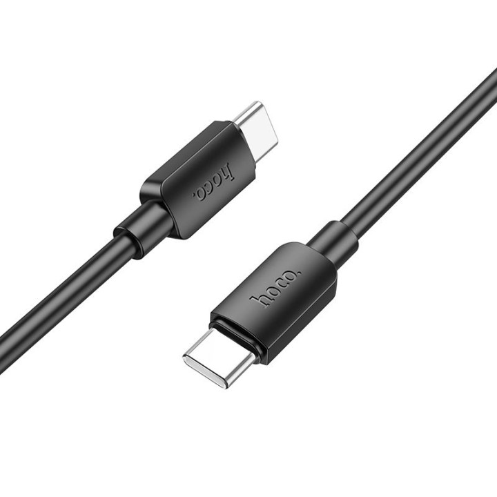 USB-C to USB-C cable Hoco PD 3A 60W 1 m X96 black