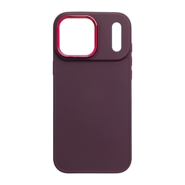 Чехол для iPhone 18 Pro Max / 17 Pro Max Frame бордовый