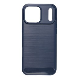 Чехол для iPhone 18 Pro Max / 17 Pro Max Carbon 2.0 темно-синий