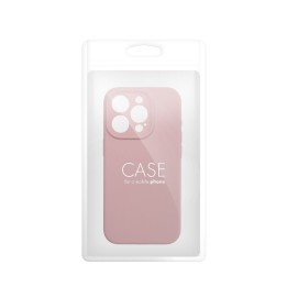 Case for iPhone 18 Pro Max / 17 Pro Max Silicone 2mm (big hole) MagSafe compatible powder pink