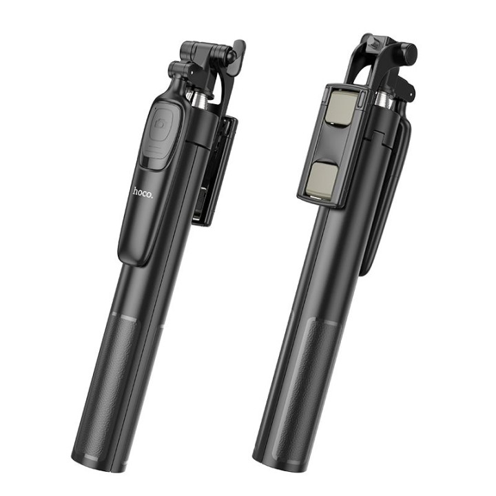 Selfie stick Hoco tripod з пультом бездротовим K19 чорний