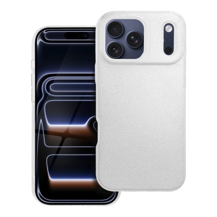 Case for iPhone 18 Pro Max / 17 Pro Max Shining silver
