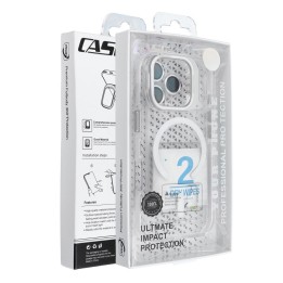 Case for iPhone 18 Pro Max / 17 Pro Max Lens Mag Cover MagSafe compatible white