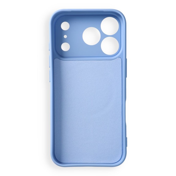 Case for iPhone 18 Pro Max / 17 Pro Max Silicone Mag Cover MagSafe compatible (camera protection) light blue