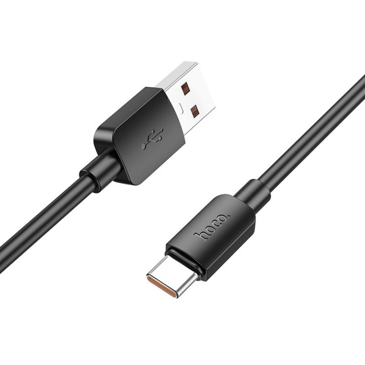 Kabel USB A do USB C Hoco PD 6A 100W 1 m X96 czarny
