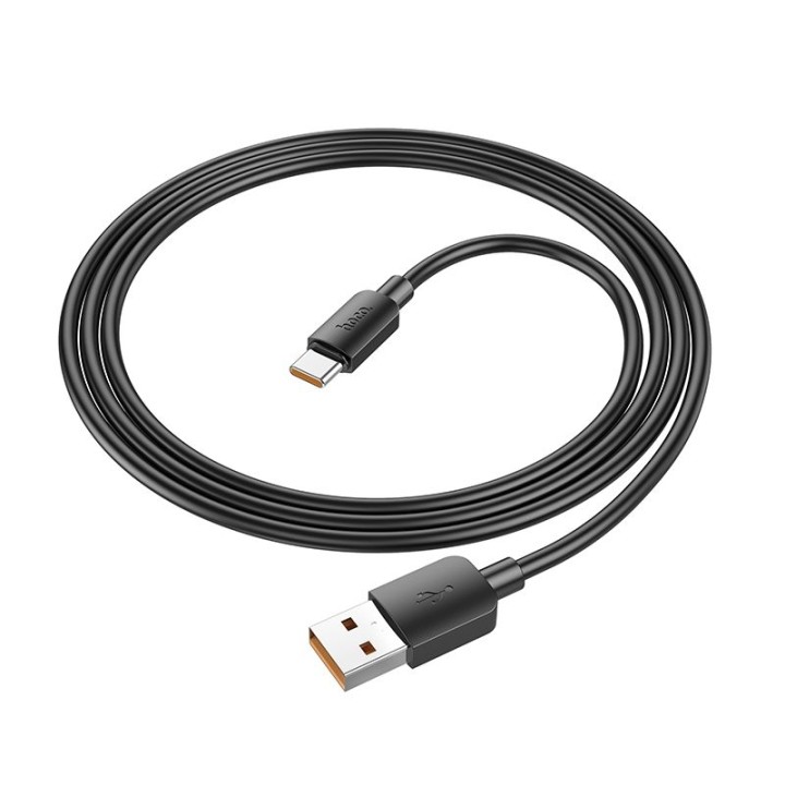 Кабель USB-A – USB-C Hoco PD 6A 100W 1 m X96 чорний
