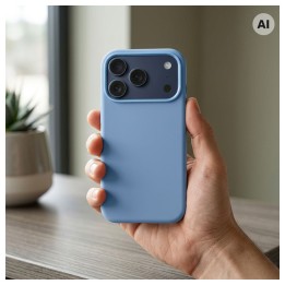 Case for iPhone 18 Pro / 17 Pro Forcell F-Protect Frame Premium MagSafe compatible light blue 0INT