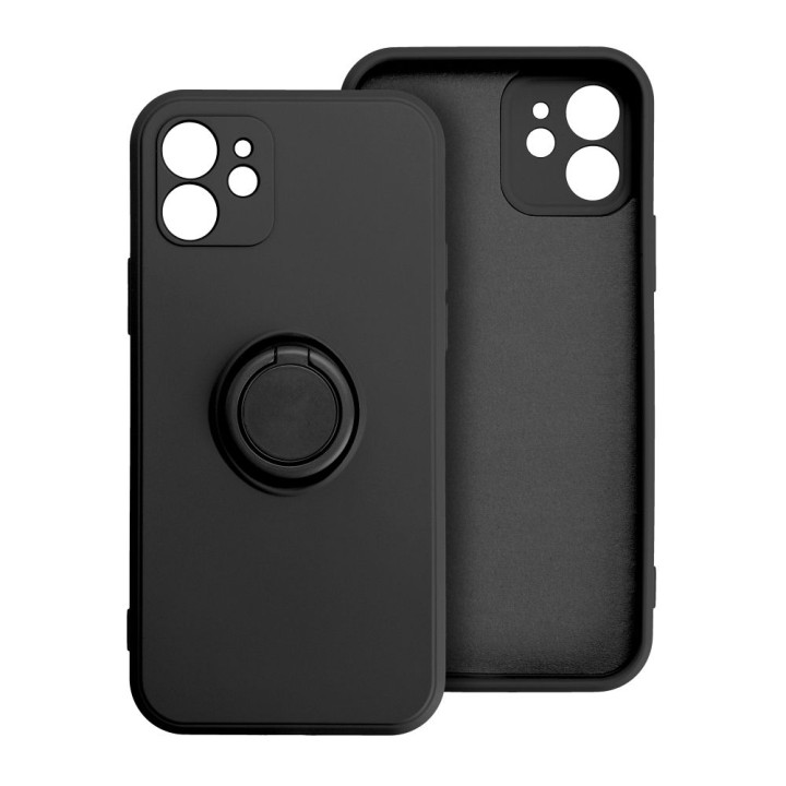 Case for iPhone 18 Pro Max / 17 Pro Max Silicone Ring black