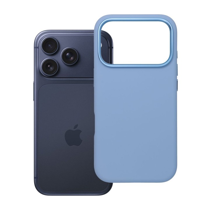 Чехол для iPhone 18 Pro / 17 Pro Forcell F-Protect Frame Premium совместимый с MagSafe голубой 0INT
