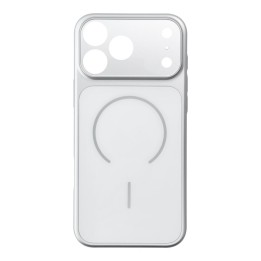Чохол для iPhone 18 Pro Max / 17 Pro Max Make 18 сумісний з MagSafe сріблястий